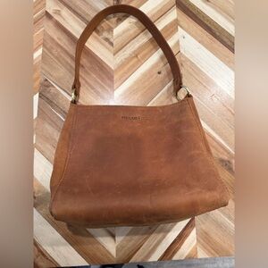 Portland Leather Triangle Bag in Dakota